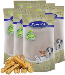 Lyra Pet Kauknochen aus Rind für Hunde 300 Stück ca. 7 cm naturbelassen ohne Farb- und Aromastoffe oder Konservierungsstoffe - 300 x 25 g – Bild 1 von 5