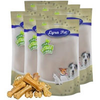 Produktbild von Lyra Pet Kauknochen aus Rind für Hunde 300 Stück ca. 7 cm naturbelassen ohne Farb- und Aromastoffe oder Konservierungsstoffe - 300 x 25 g