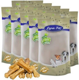 Lyra Pet Kauknochen aus Rind für Hunde 500 Stück ca. 7 cm naturbelassen ohne Konservierungsstoffe - 500 x 25 g – Bild 1 von 4