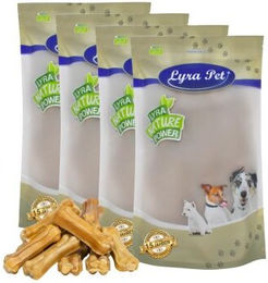 Lyra Pet Kauknochen aus Rind für Hunde Adult 200 Stück ca. 7 cm 4 kg - 200 x 25 g – Bild 1 von 5