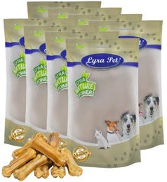 Lyra Pet Kauknochen aus Rind für Hunde kleine Rassen 400 Stück ca. 7 cm naturbelassen ohne Farb- und Aromastoffe sowie Konservierungsstoffe – Bild 1 von 5