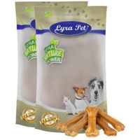 Produktbild von Lyra Pet Kauknochen aus Rinderhaut 16 cm für Hunde ohne Farb- und Aromastoffe sowie Konservierungsstoffe