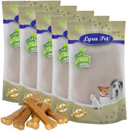 Lyra Pet Kauknochen aus Rinderhaut für Hunde 50 Stück ca. 25 cm naturbelassen ohne Farb- und Aromastoffe sowie Konservierungsstoffe – Bild 1 von 9