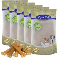 Produktbild von Lyra Pet Kauknochen aus Rinderhaut für Hunde 50 Stück ca. 25 cm naturbelassen ohne Farb- und Aromastoffe sowie Konservierungsstoffe