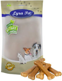 Lyra Pet Kauknochen aus Rinderhaut für Hunde Adult 10 Stück ca. 25 cm ohne Farb- und Aromastoffe sowie Konservierungsstoffe – Bild 1 von 9