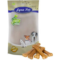 Produktbild von Lyra Pet Kauknochen aus Rinderhaut für Hunde Adult 10 Stück ca. 25 cm ohne Farb- und Aromastoffe sowie Konservierungsstoffe