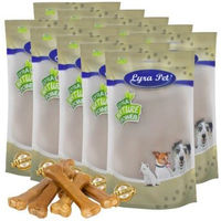 Produktbild von Lyra Pet Kauknochen aus Rinderhaut für Hunde ca. 25 cm 100 Stück naturbelassen ohne Konservierungsstoffe und Aromastoffe