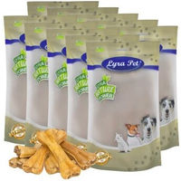Produktbild von Lyra Pet Kauknochen mit Pansen aus Rind Monoprotein 100 Stück ca. 15 cm 9 kg - 100 x 80 g