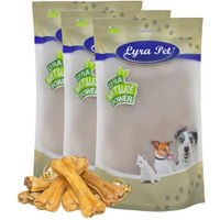 Produktbild von Lyra Pet Kauknochen mit Pansen gefüllt für Hunde Rind 30 Stück ca. 15 cm 2,7 kg - 30 x 80 g