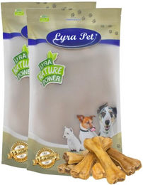 Lyra Pet Kauknochen mit Rinderpansen monoprotein und ohne Farb- & Aromastoffe für Hunde 1,8 kg - 20 x 80 g – Bild 1 von 7