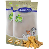 Produktbild von Lyra Pet Kauknochen mit Rinderpansen monoprotein und ohne Farb- & Aromastoffe für Hunde 1,8 kg - 20 x 80 g