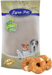 Lyra Pet Kauringe mit Hühnerbruststreifen Kausnack für Hunde aus Rind und Huhn 1 kg - 1 kg – Bild 1 von 8