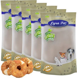 Lyra Pet Kauringe mit Hühnerbruststreifen Kausnack für Hunde aus Rind und Huhn 5 kg - 5 kg – Bild 1 von 7