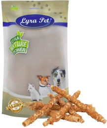 Lyra Pet Kaurollen Hühnerbrust Kausnack für Hunde ohne Farb- und Aromastoffe sowie Konservierungsstoffe 1 kg - 1 kg – Bild 1 von 5