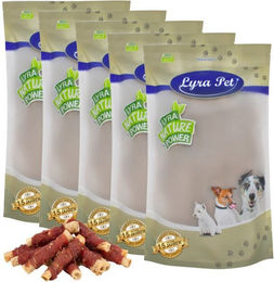 Lyra Pet Kaurollen mit Entenbrust und Rind Monoprotein Kausnack für Hunde 5 kg - 5 kg – Bild 1 von 9