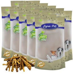 Lyra Pet Kausnack Büffelsticks mit Rindfleischstreifen ohne Konservierungsstoffe 10 kg - 10 kg – Bild 1 von 8