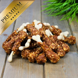 Lyra Pet Kausnack Hühnchenschenkel Monoprotein für Hunde 1 kg - 1 kg – Bild 1 von 8
