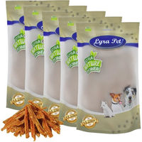 Produktbild von Lyra Pet Kausnack Hühnerbruststreifen Monoprotein ohne Farb- und Aromastoffe sowie Konservierungsstoffe 5 kg - 5 kg
