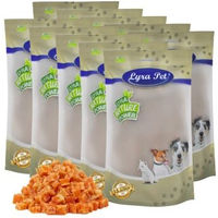 Produktbild von Lyra Pet Kausnack Hühnerfleischwürfel mit Fisch für Hunde 10 kg - 10 kg