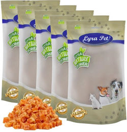 Lyra Pet Kausnack Hühnerfleischwürfel mit Fisch für Hunde 5 kg - 5 kg – Bild 1 von 5
