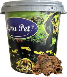 Lyra Pet Kausnack Hund Wraps aus Rinderlunge und Strossen Monoprotein Sensitive 5 kg - 5 kg – Bild 1 von 9