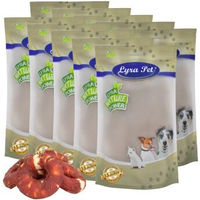 Produktbild von Lyra Pet Kausnack Kauringe mit Entenbruststreifen aus Rind und Ente für Hunde 10 kg - 10 kg