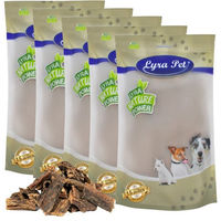 Produktbild von Lyra Pet Kausnack Rinderleber für Hunde 5 kg Monoprotein ohne Konservierungsstoffe - 5 kg