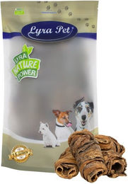 Lyra Pet Kausnack Wraps aus Rinderlunge und Strossen für Hunde Monoprotein 1 kg - 1 kg – Bild 1 von 8
