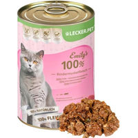 Produktbild von Lyra Pet Lecker.Pet Emily's Katzenfutter Nassfutter Rind 24 x 400 g für adulte Katzen - 24 x 400 g