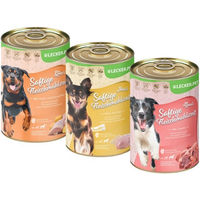 Produktbild von Lyra Pet Lecker.Pet Gino's Josie's & Luna's Hundefutter Nassfutter Mix Adult Huhn Pute Lamm Getreidefrei Ohne Zucker 18 x 400 g - 18 x 400 g