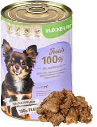 Lyra Pet Lecker.Pet Josie's Hundefutter Nassfutter Rind Adult Getreidefrei 18 x 400 g - 18 x 400 g – Bild 1 von 8
