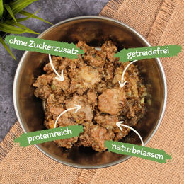 Lyra Pet Lecker.Pet Josie's Hundefutter Nassfutter Rind Adult Getreidefrei 24 x 400 g - 24 x 400 g – Bild 1 von 8