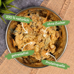 Lyra Pet Lecker.Pet Mia's 100 % Lachs Katzen Nassfutter Adult Getreidefrei 12 x 400 g - 12 x 400 g – Bild 1 von 6