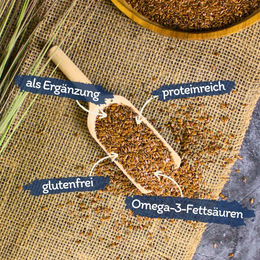 Lyra Pet Leinsamen Ergänzungsfutter für Wildvögel 10 kg - 10 kg – Bild 1 von 8