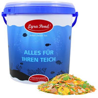 Produktbild von Lyra Pet Lyra Pond Multi Flakes Fischfutter für Teichfische im Eimer 2 x 10 Liter (2,48 kg)