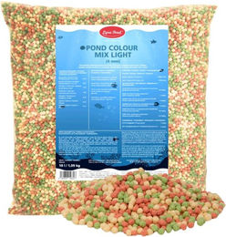 Lyra Pet Lyra Pond Pond Colour Mix Light Fischfutter für Goldfische und Teichfische mit Spirulina 10 Liter (1,09 kg) - 10 l – Bild 1 von 3