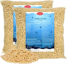 Lyra Pet Lyra Pond Schwimm-Sticks Fischfutter für Teichfische 2 x 1,7 kg - 2 x 10 l – Bild 1 von 2