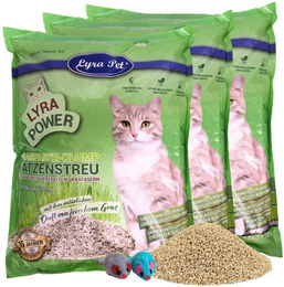 Lyra Pet Lyra Power Grasfaser Katzenstreu Klumpstreu unparfümiert 3 x 10 Liter – Bild 1 von 13