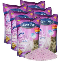 Produktbild von Lyra Pet Lyra Power Silica Silikat Katzenstreu klumpend 6 x 5 Liter - 6 x 5 l