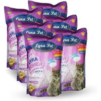 Produktbild von Lyra Pet Lyra Power Silica Silikat Katzenstreu unparfümiert 6 x 5 Liter