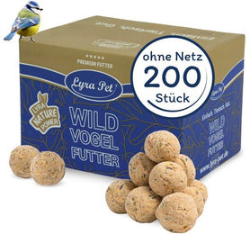 Lyra Pet Meisenknödel Basic Vogelfutter für Wildvögel ohne Netz 18 kg - 200 x 90 g – Bild 1 von 12