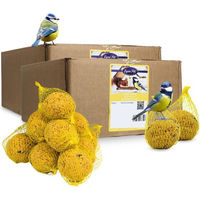 Produktbild von Lyra Pet Meisenknödel Basic Wildvogel Futter mit Netz 18 kg - 2 x 100 Stk.