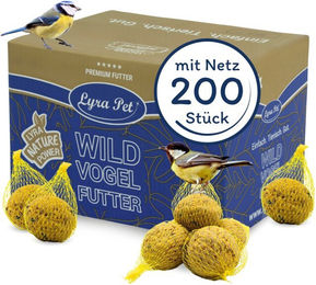 Lyra Pet Meisenknödel Ganzjahresknödel für Wildvögel 18 kg - 200 x 90 g – Bild 1 von 8