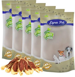 Lyra Pet Naturkauartikel Kaninchenohren gefüllt mit Huhn Monoprotein 5 kg - 5 kg – Bild 1 von 8