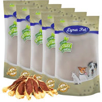 Produktbild von Lyra Pet Naturkauartikel Kaninchenohren gefüllt mit Huhn Monoprotein 5 kg - 5 kg
