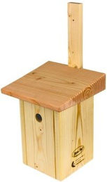 Lyra Pet Nistkasten Wilmas Pension aus Holz für Wildvögel mit 30mm Einflugloch - 1 Stk. – Bild 1 von 8