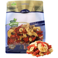 Produktbild von Lyra Pet Obst-Gemüse-Mix getrocknet 1 kg Ergänzungsfutter für Vögel, Nager, Pferde und Reptilien - 1 kg
