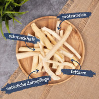 Produktbild von Lyra Pet Ochsenschwanz weiß getrockneter Kausnack für Hunde aus Rind 1 kg - 1 kg