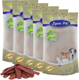 Lyra Pet Pferdefleischstreifen Hundesnack Monoprotein Hypoallergen 5 kg - 5 kg – Bild 1 von 10