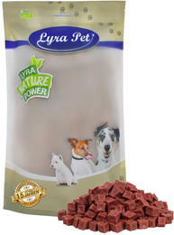 Lyra Pet Pferdefleischwürfel Hundesnack Monoprotein Hypoallergen 1 kg - 1 kg – Bild 1 von 8